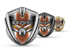 Daf Emblema Fender Badge Look High-End Stile Drift
